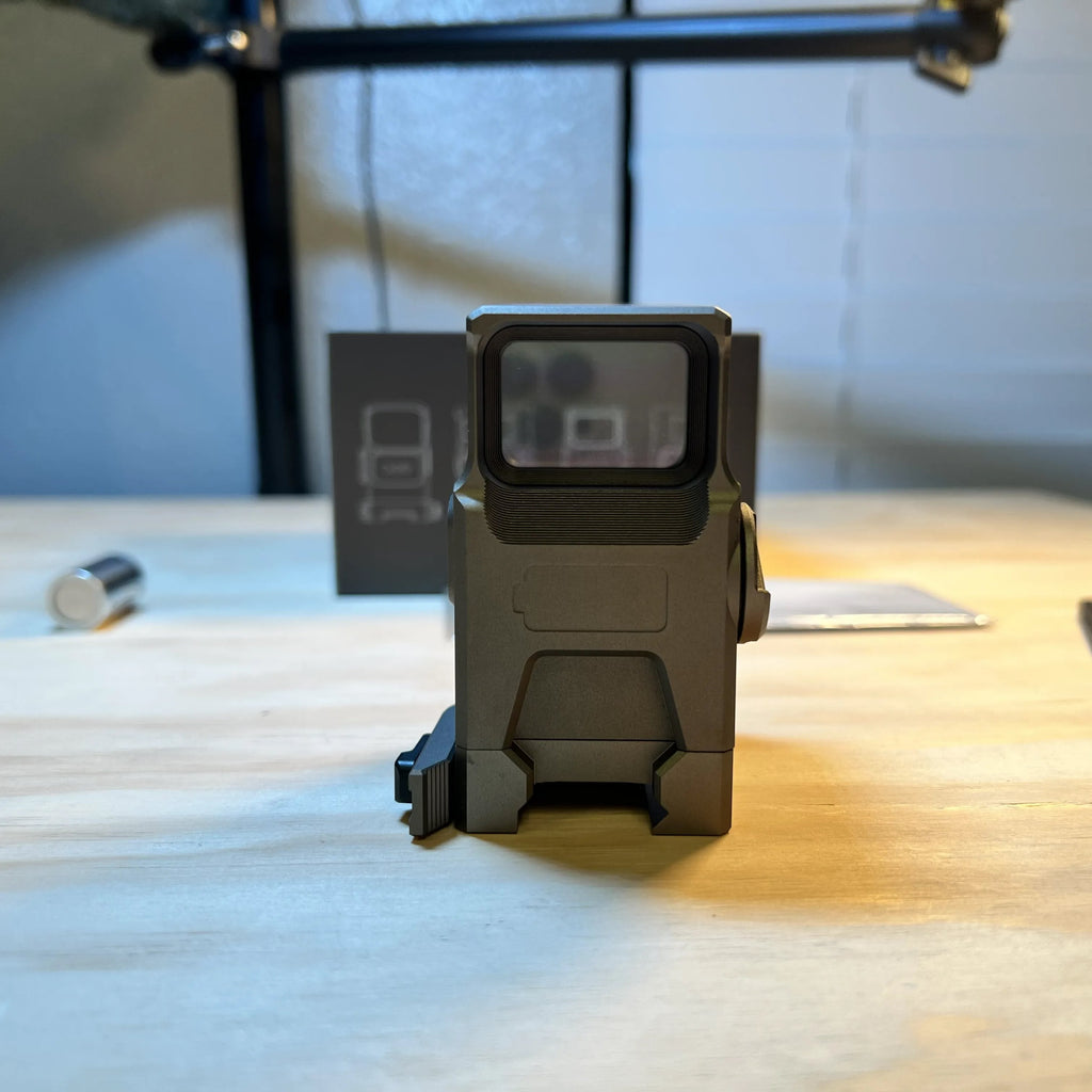 DOT EHS-1: Holographic Sight 1 MOA / 65 MOA Reticle & Included 2.26" High Mount - Night Vision Ready & QD lever