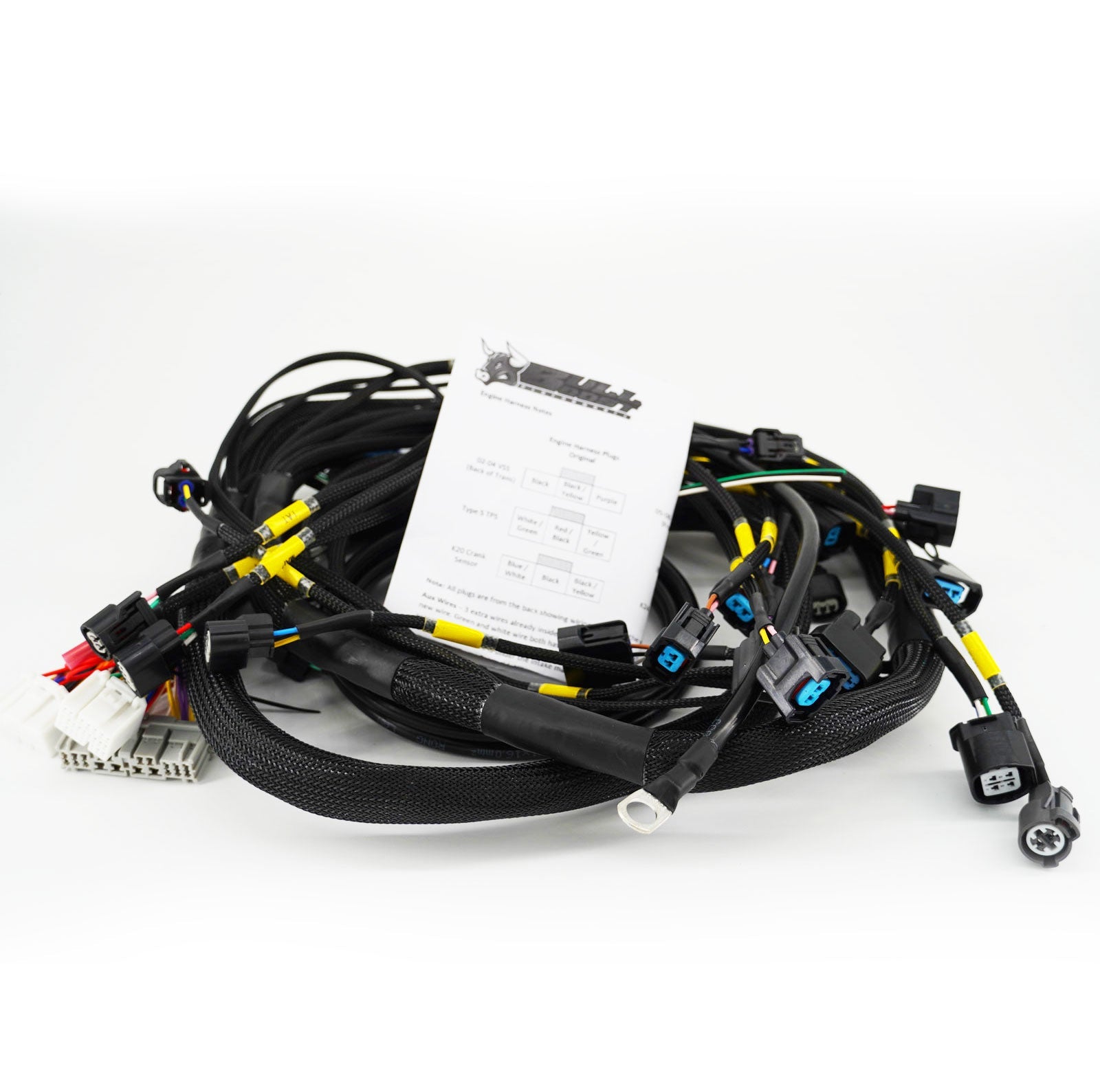 K20 K24 K-Series Tucked Engine Harness For Honda Acura K-Swap Integra CRX EK EG