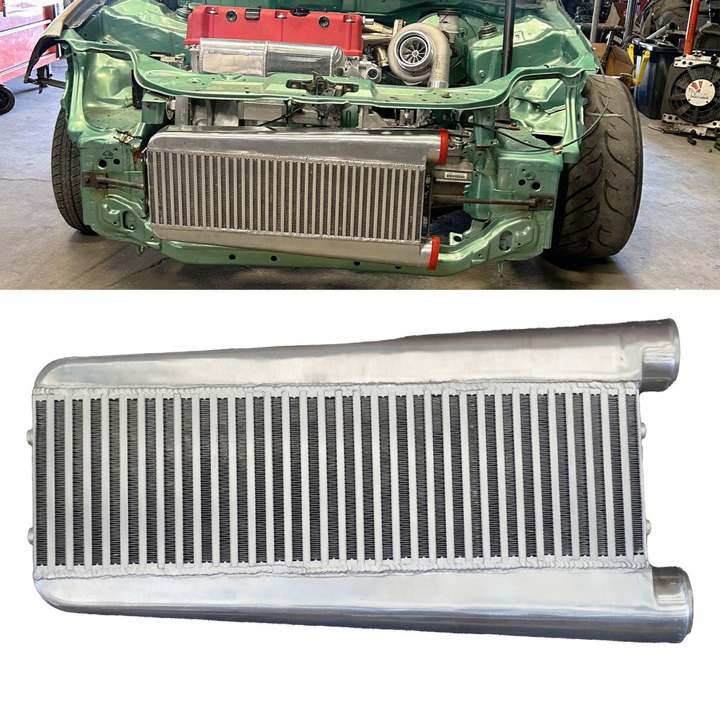 3" K Series Vertical Flow Intercooler K20 K24 For Honda Acura RSX Civic EK EG