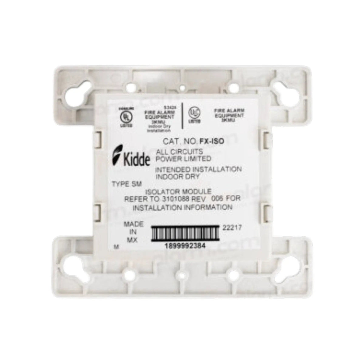 Kidde Analog SLC Fault Isolator Module for Advanced Fire Protection Safety