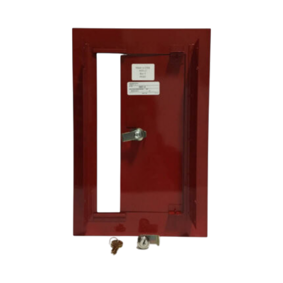 Kidde Break Glass Flush Trim Red for Fire Safety Stations