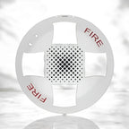 Kidde Ceiling Cover White Audio Visual Alert for Enhanced Fire Safety Protection