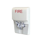 Kidde Compact Wall Strobe Fire Alarm with Adjustable Intensity