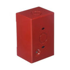 Kidde Electrical Box Red Surface Mount Single-Gang Safety Box