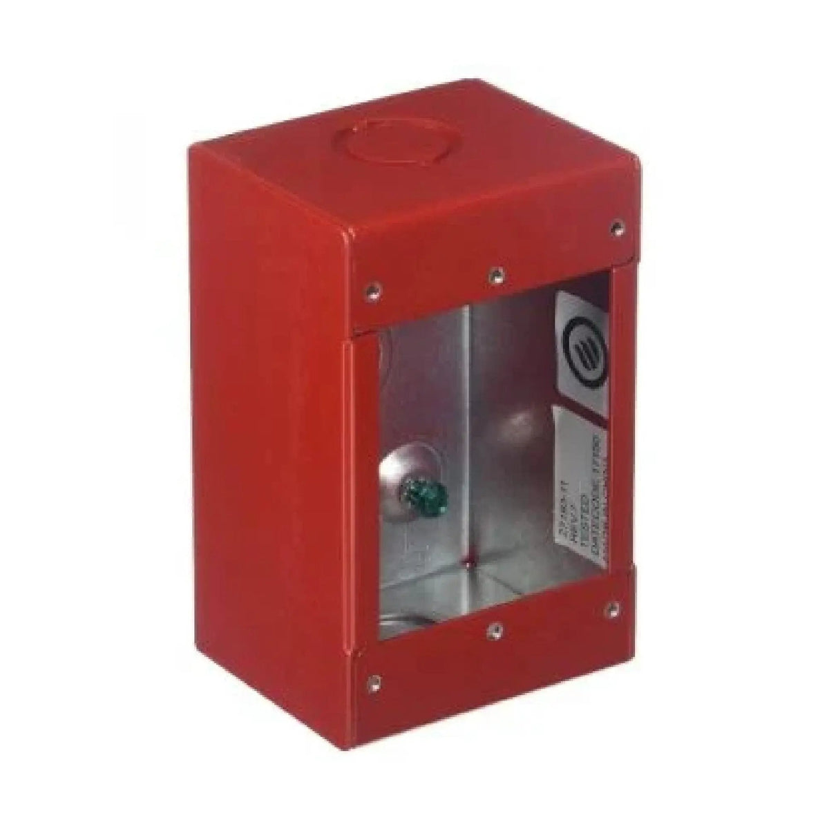 Kidde Electrical Box Red Surface Mount Single-Gang Safety Box