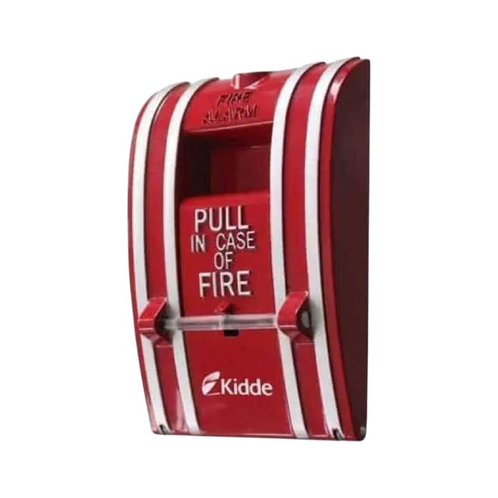 Kidde Fire Alarm Pull Station Metal Break Glass Quick Alert for Industrial Safety