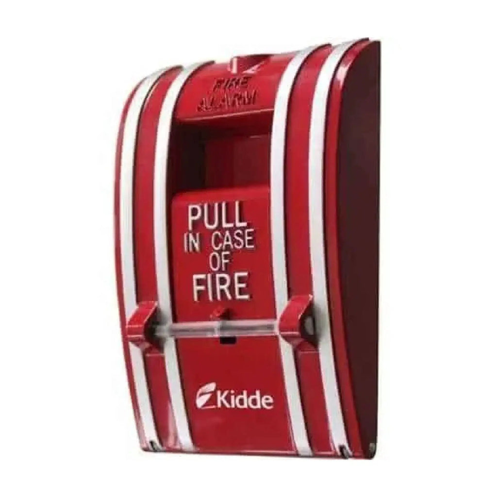 Kidde Fire Alarm Pull Station Metal Double Pole for Rapid Fire Safety Activation