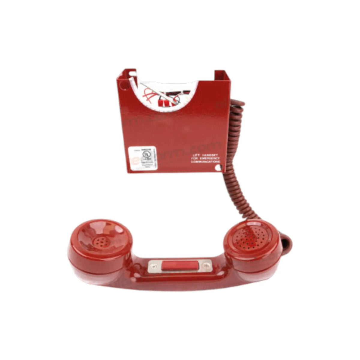 Kidde Fire Safety Handset Red PTT 5 Cord for Rapid Alerts