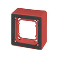 Kidde Flush Surface Mount Adapter Red for Fire Safety Systems