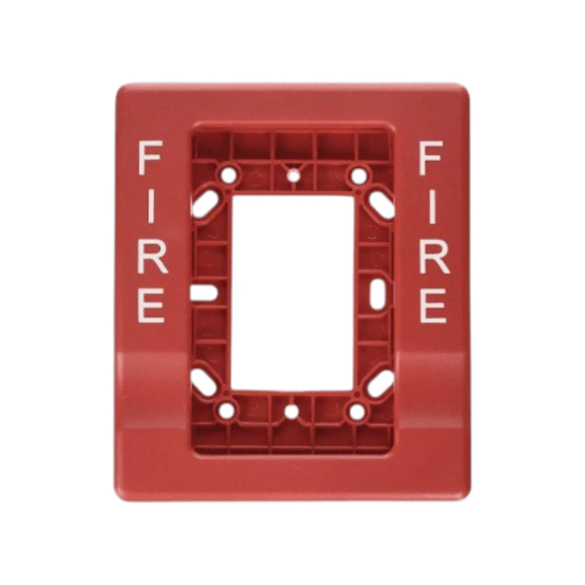 Kidde Genesis Fire Alarm Trim Red 1-Gang to 4-Inch Secure Fire Protection