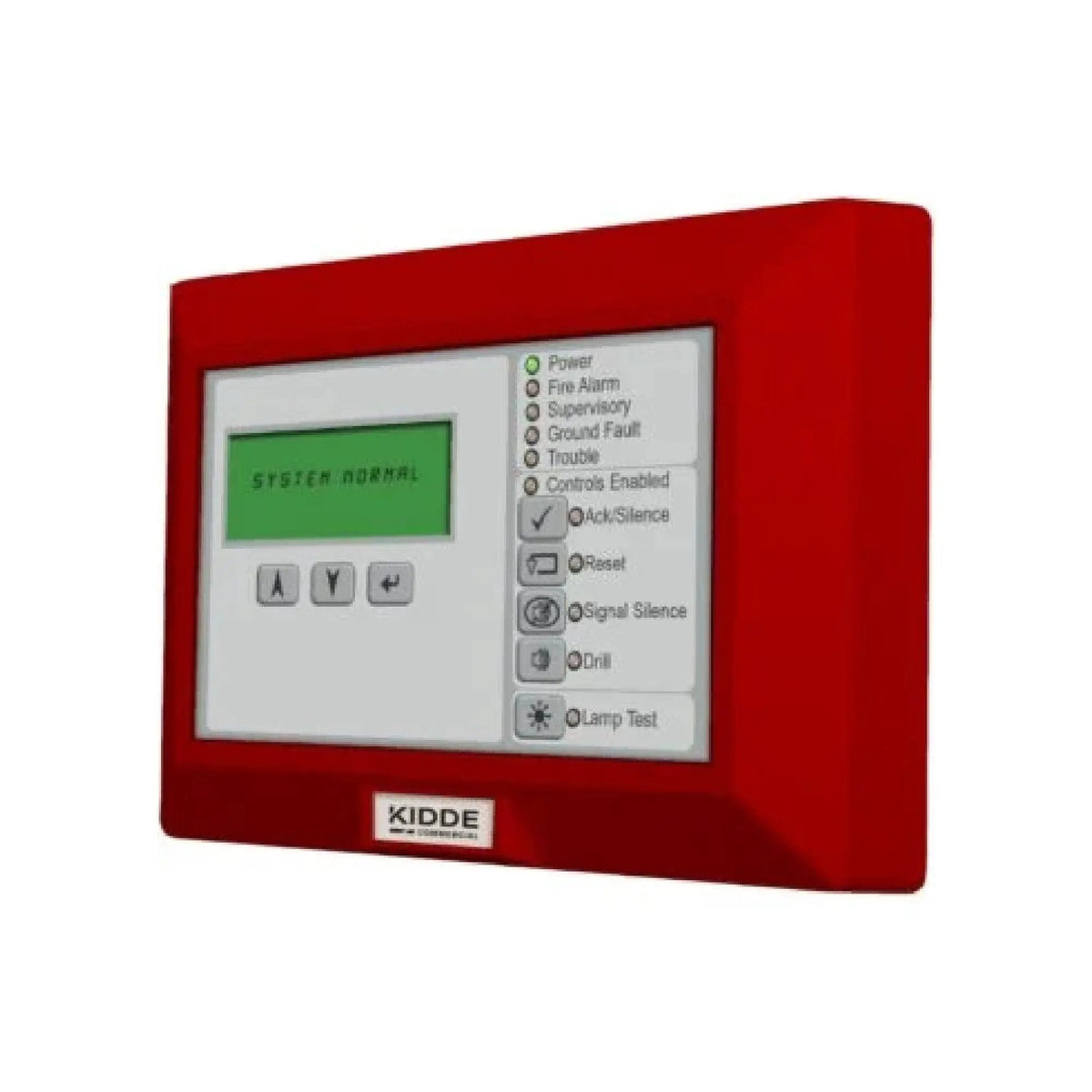 Kidde LCD Text Annunciator Fire Safety Monitor Red UL/FM Approved for Emergency Response