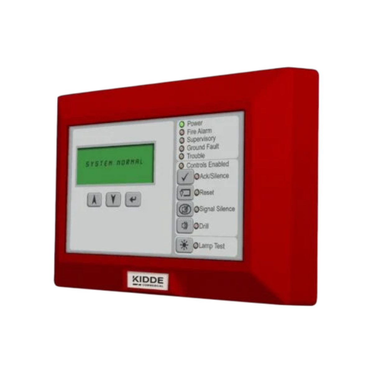 Kidde LCD Text Annunciator Fire Safety Monitor Red UL/FM Approved for Emergency Response