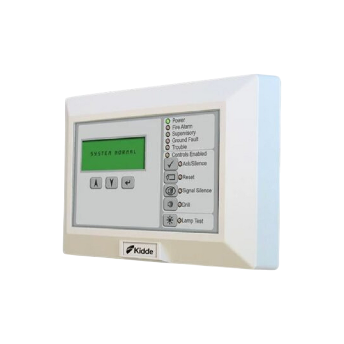 Kidde LCD Text Annunciator Fire Safety Monitor with Clear, Reliable Alerts for Facilities