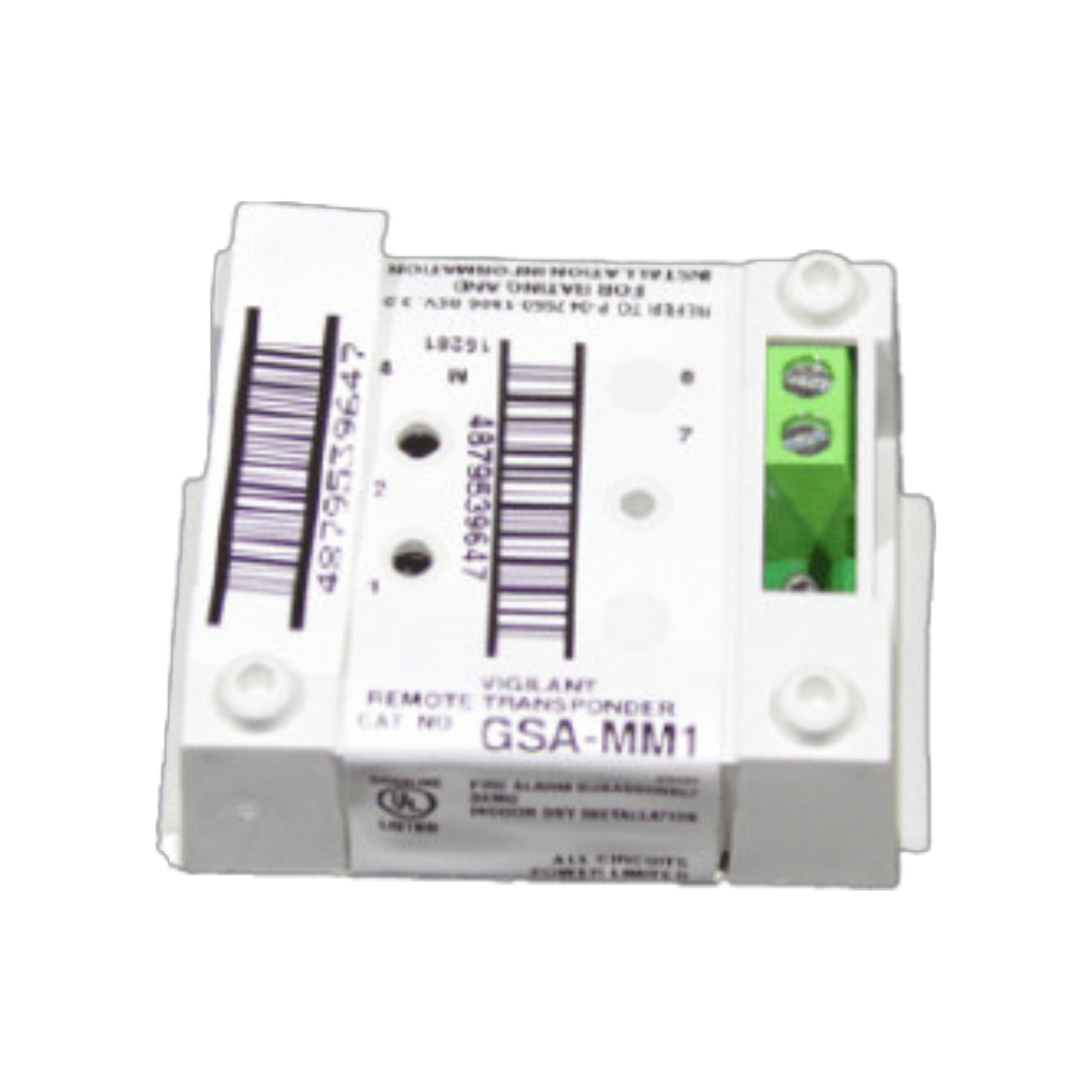 Kidde Monitor Module Single Input Reliable Fire Safety Device for Life Safety Systems