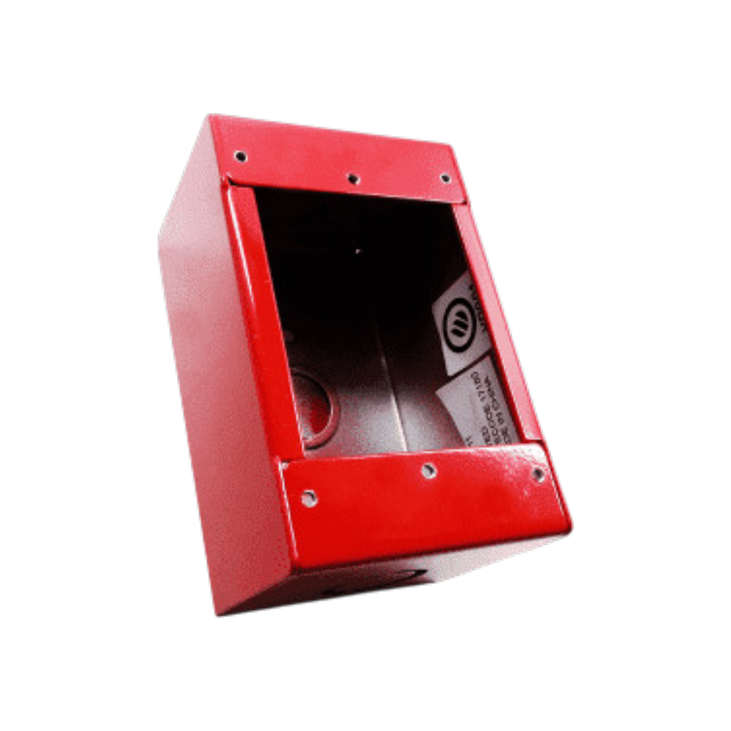 Kidde One Gang Red Surface Mount Box Fire Safety Contractor