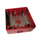Kidde Outdoor Fire Safety Backbox Red Durable Weatherproof