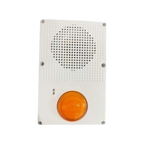 Kidde Outdoor Wall/Ceiling Speaker Strobe with Amber Alert
