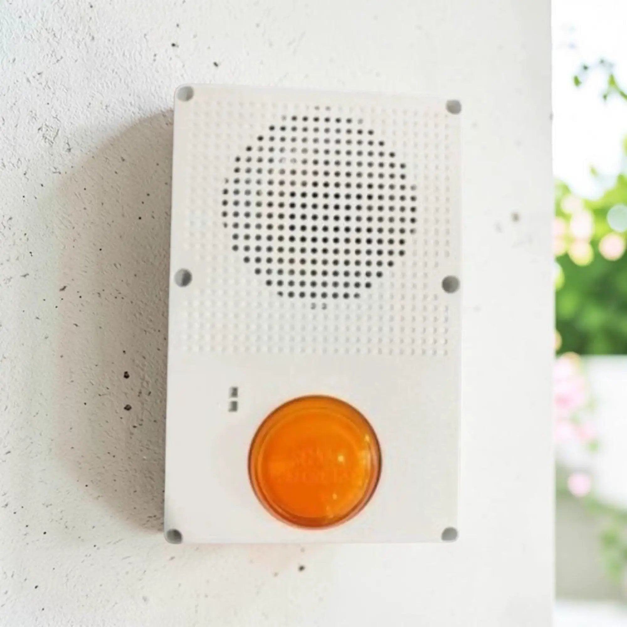 Kidde Outdoor Wall/Ceiling Speaker Strobe with Amber Alert