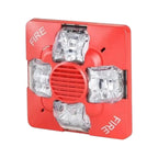 Kidde Outdoor Speaker Strobe 15-30cd Red Fire Alert System