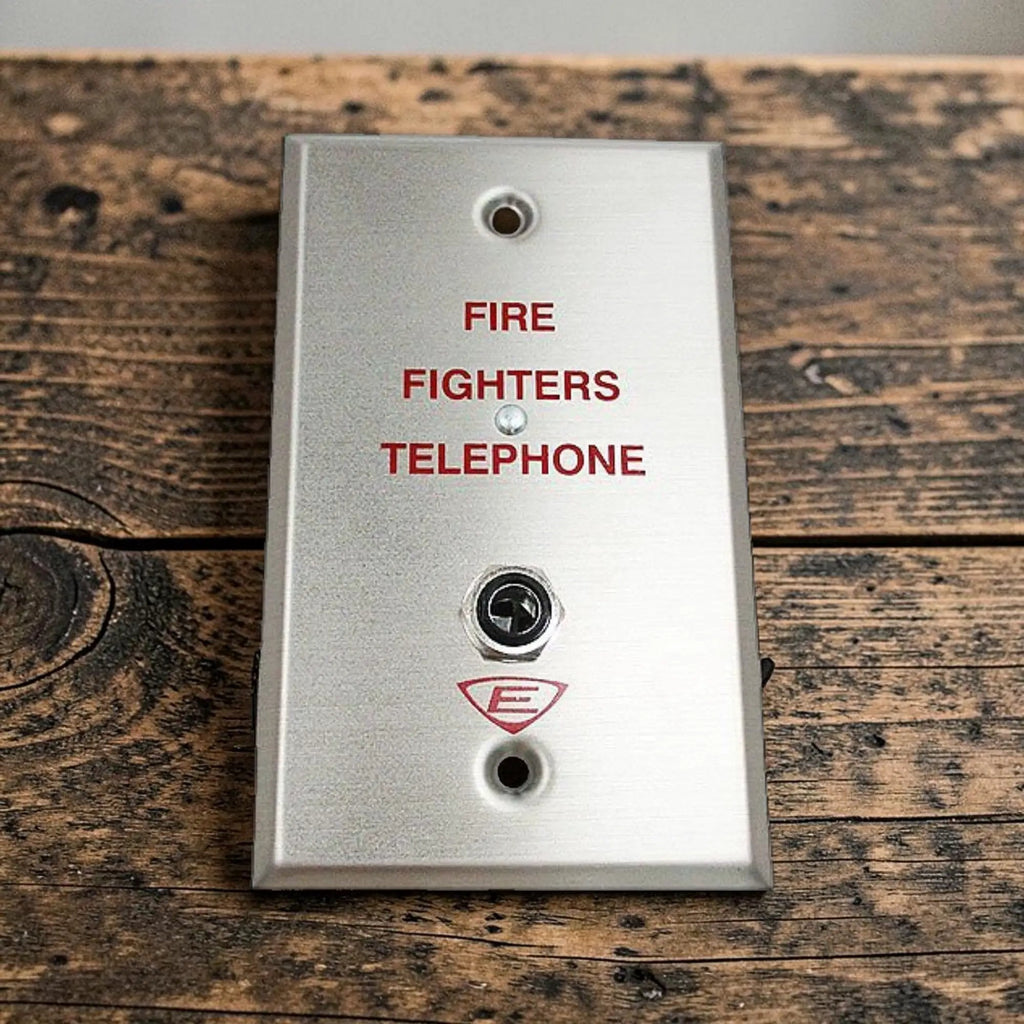 Kidde Portable Telephone Receptacle 1-Gang UL/FM Approved