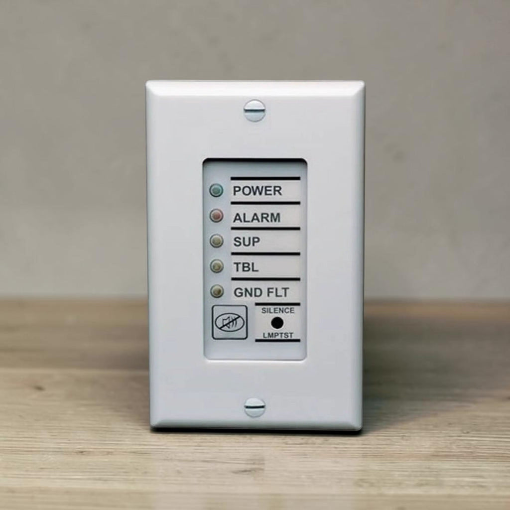 Kidde Remote Annunciator Wall Plate One Gang White Fire Alert