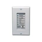 Kidde Remote Annunciator Wall Plate One Gang White Fire Alert