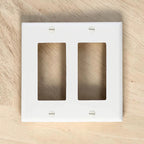 Kidde Remote Annunciator Wall Plate Two Gang White UL/FM Approved