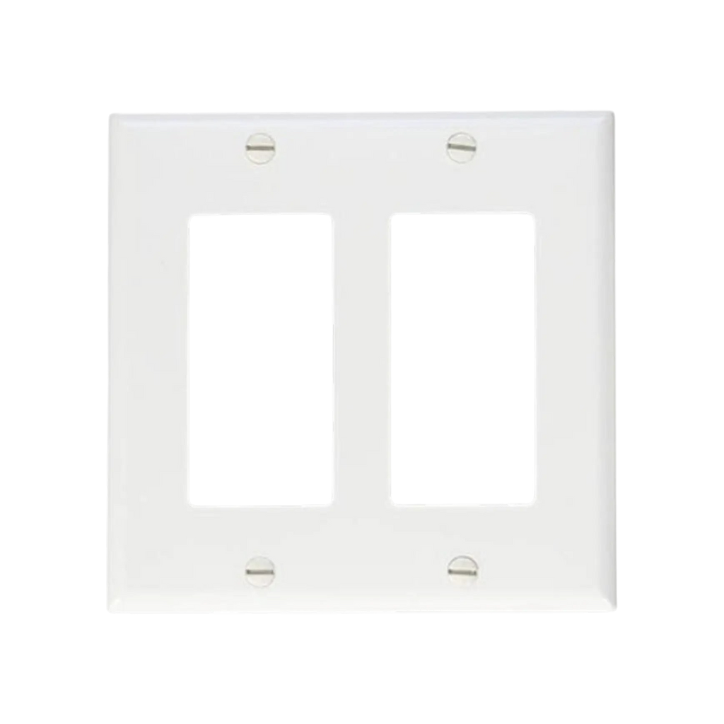Kidde Remote Annunciator Wall Plate Two Gang White UL/FM Approved
