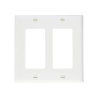Kidde Remote Annunciator Wall Plate Two Gang White UL/FM Approved
