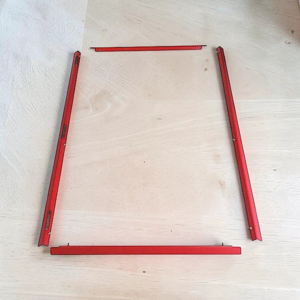 Kidde Semi Flush Trim Kit Red for 10 Zone Fire Enclosures