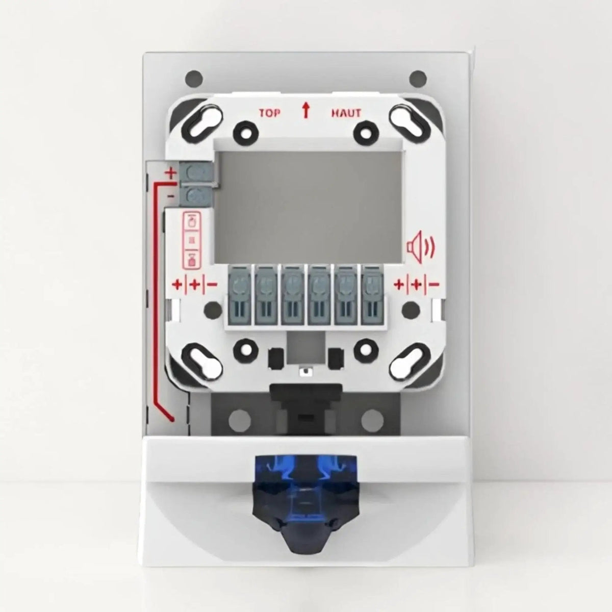 Kidde Strobe Expander White Blue Fire Alarm Safety Enhancer