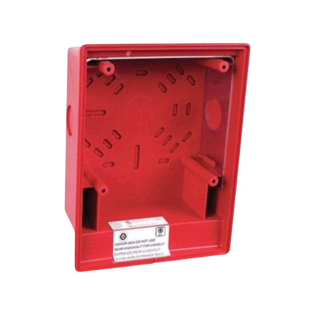 Kidde Surface Box for Speaker Strobes Red UL/FM Approved Safety