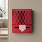 Kidde Wall Cover Red Fire Marking Audio Visual for Safety