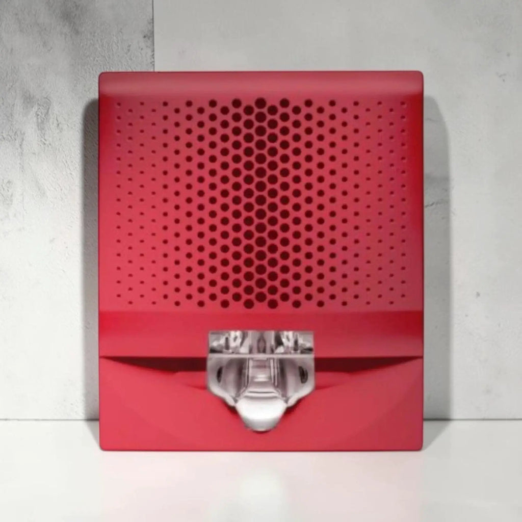 Kidde Wall Horn Strobe 15-110cd Red Fire Alert System