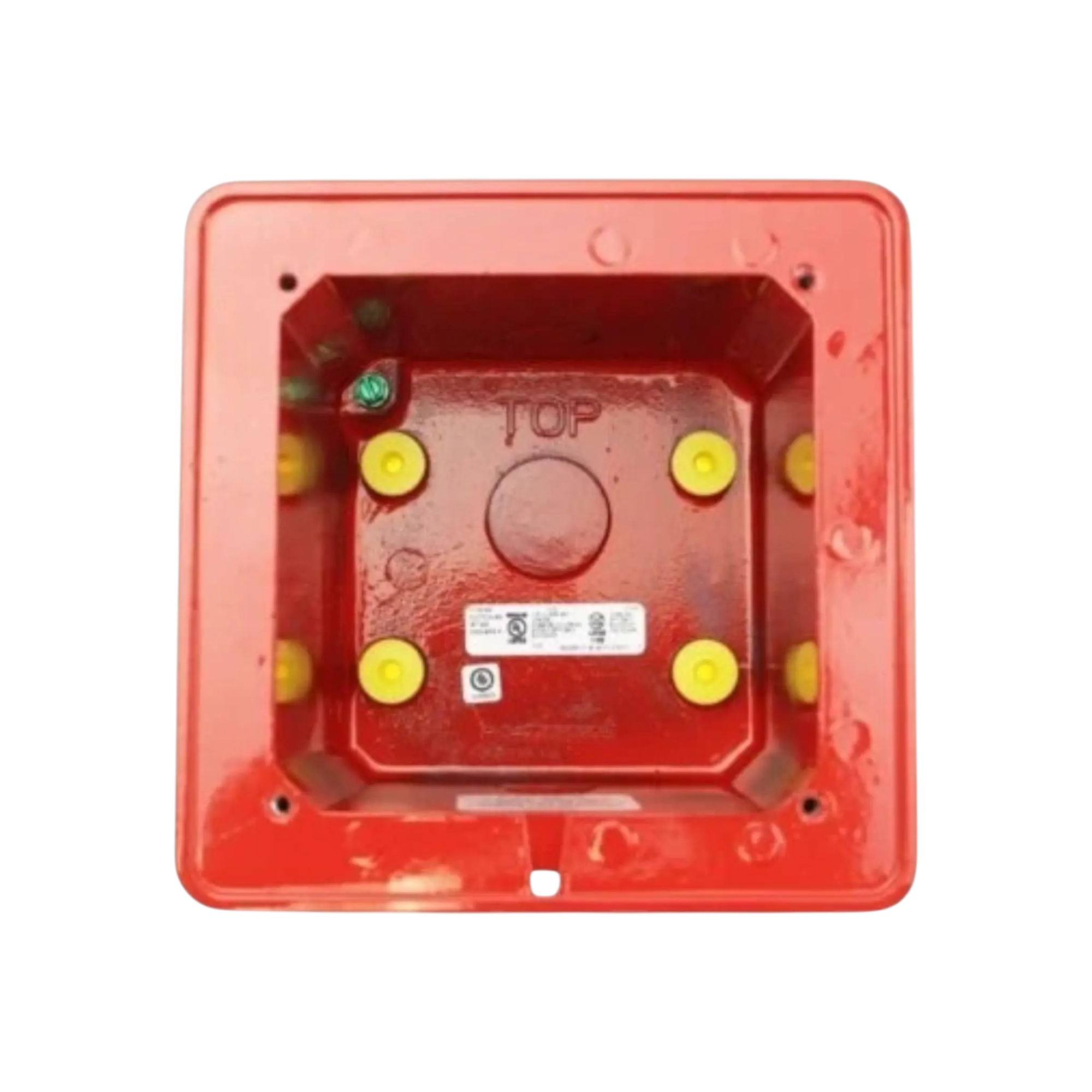Kidde Waterproof Fire Alarm Box Red UL/FM Approved for Enhanced Safety