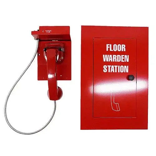 Kidde STN Floor Warden SU Red Four-State Fire Safety System