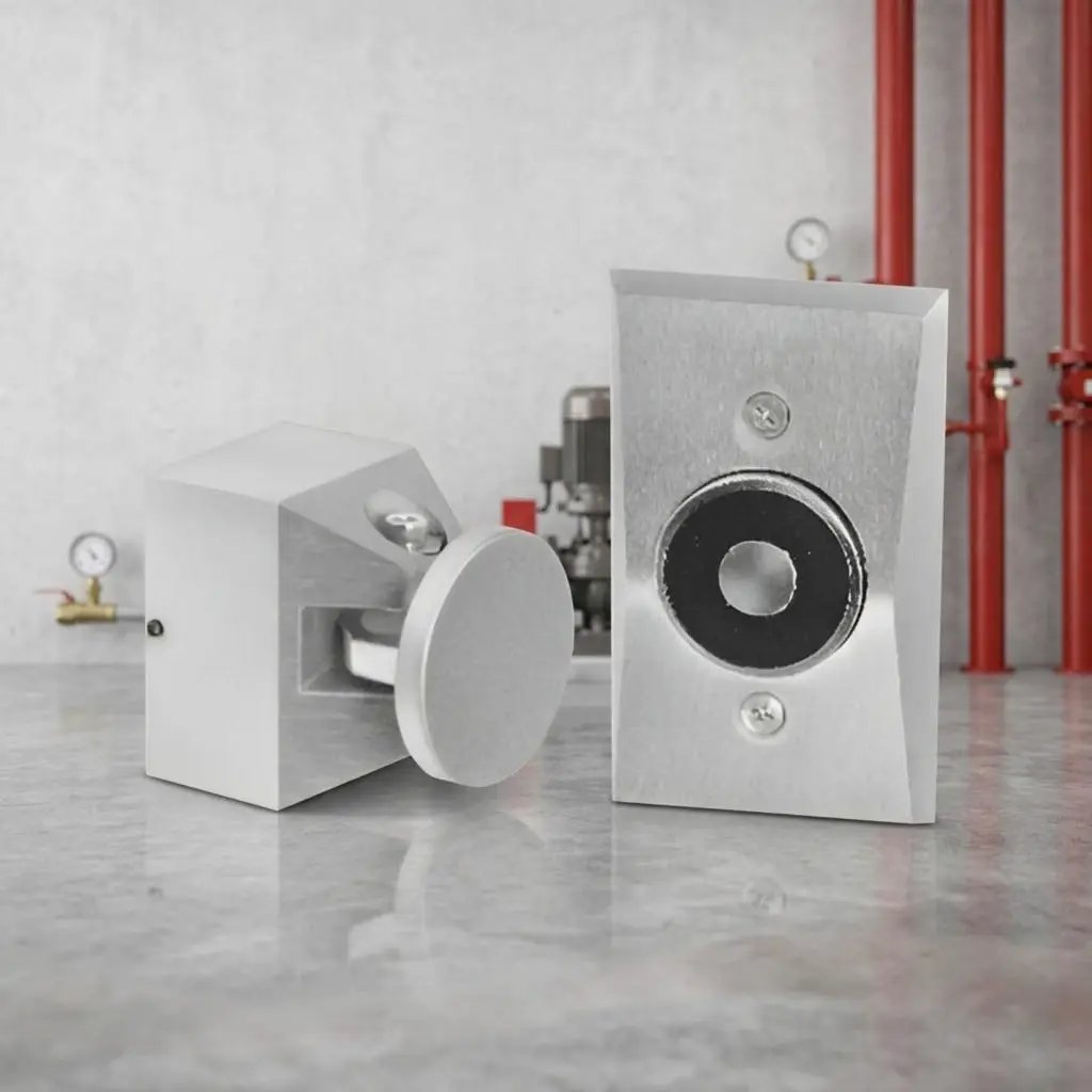 Kidde Door Holder Flush Wall Mount 24-120V Fire Safety System for Emergency Evacuation