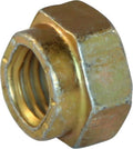 1 1/8-12 L9 Hex Collar Locknuts Cadmium Yellow & Wax Coated Domestic USA (100)