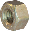 1/4-20 L9 Hex Nut Alloy Cadmium Yellow and Wax Coated Domestic USA (100)