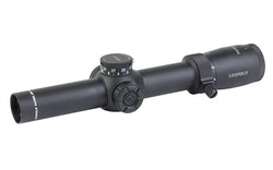 Leupold Patrol 6HD Rifle Scope |  1-6X Magnification |  24mm Objective |  30mm Main Tube |  Illuminated CMR2 Reticle |  Second Focal Plane |  Matte Finish |  Black