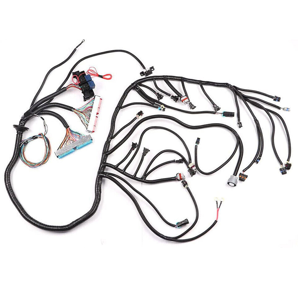 99-03 Vortec 4.8 5.3 6.0L Standalone LS Wiring Harness 4L60E DBC Cable PCM ECM