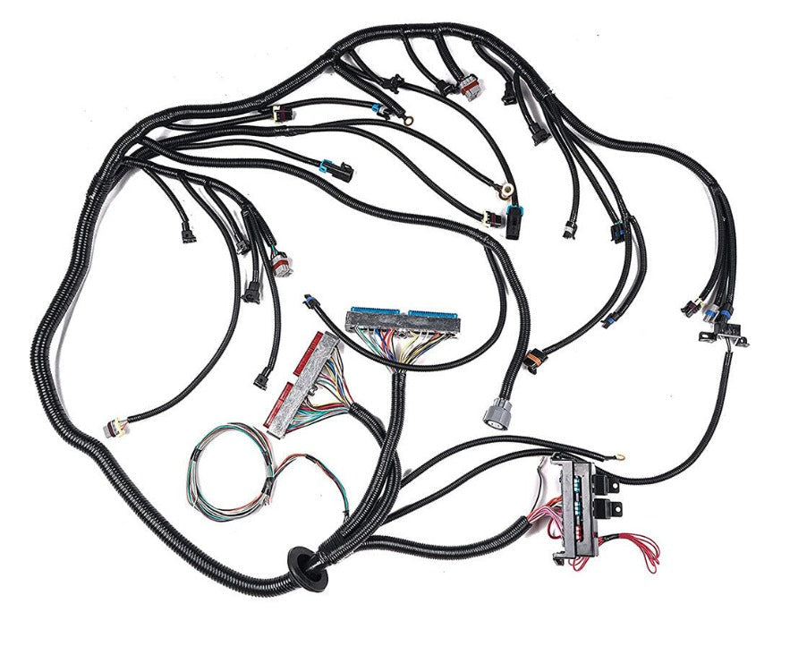 99-03 Vortec 4.8 5.3 6.0L Standalone LS Wiring Harness 4L60E DBC Cable PCM ECM