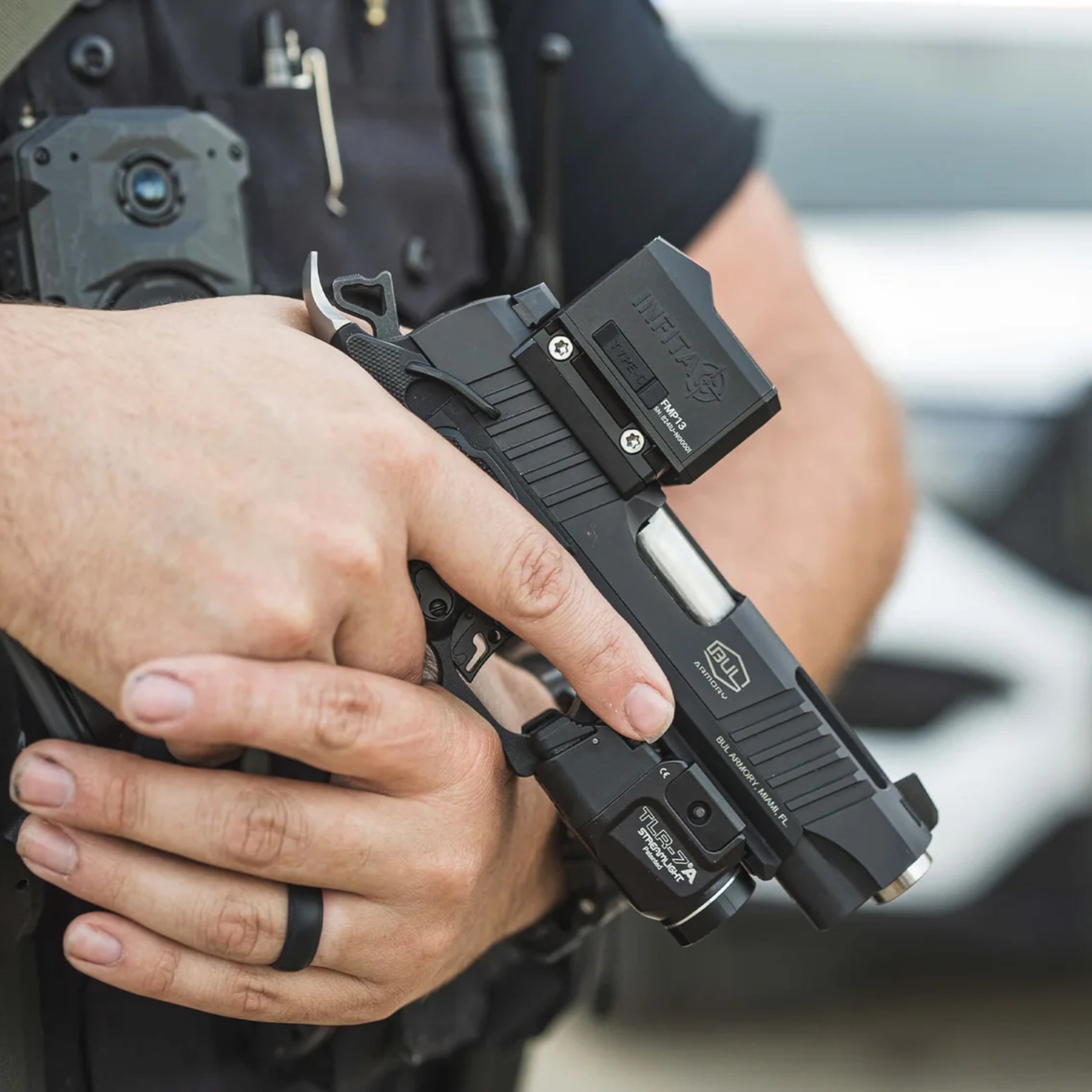 INFITAC Fast Mini FMP13 - w/ Standard RMR Footprint & Rifle Mount Compatible