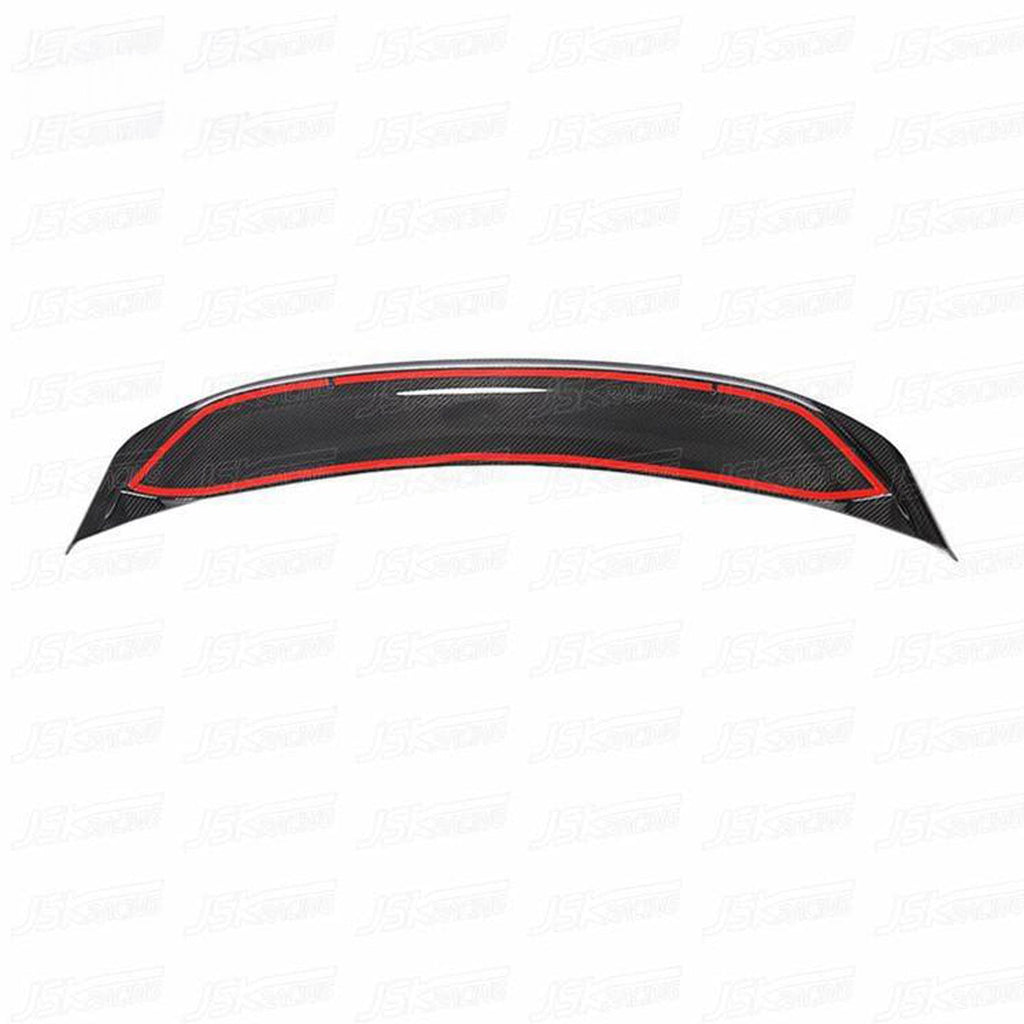Dry Carbon Fiber Rear Trunk Spoiler for Porsche Cayman Boxster 718 16-19