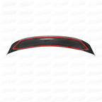 Dry Carbon Fiber Rear Trunk Spoiler for Porsche Cayman Boxster 718 16-19