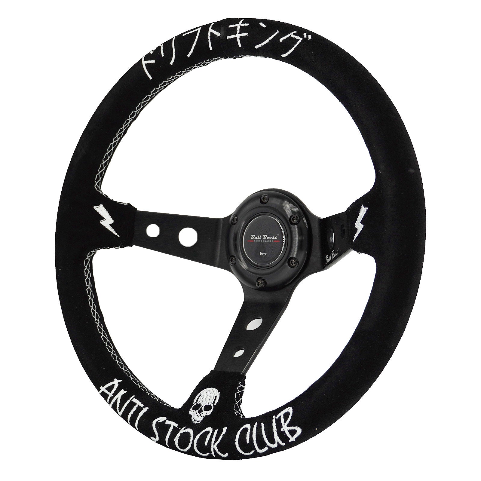 350mm Steering Wheel + Short Hub Adapter Kit For Mazda Miata RX-7 RX-8 MX-3 MX-6