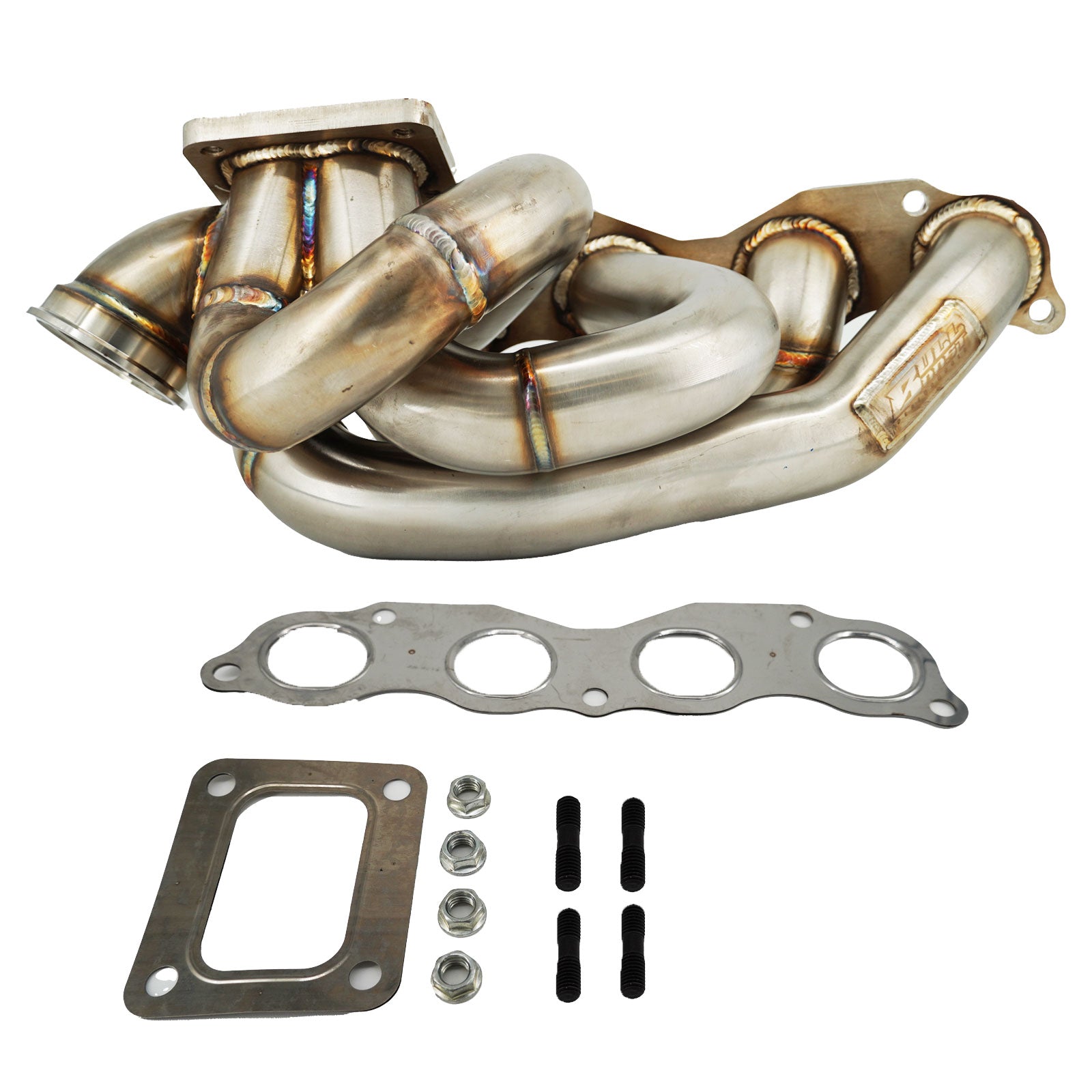 K Series Top Mount Manifold K20 K24 T4 .82 Billet Turbo K Swap Kit EG EK Civic Integra DC2 RSX EP3