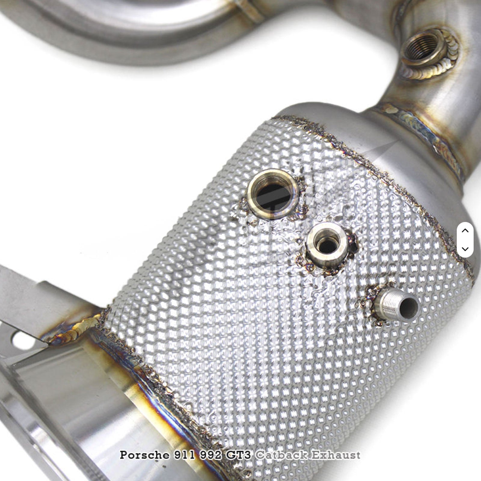 Exhaust Manifold With Catalyst Downpipe for Porsche 992 992.1 992.2 GT3 RS GT3RS 4.0