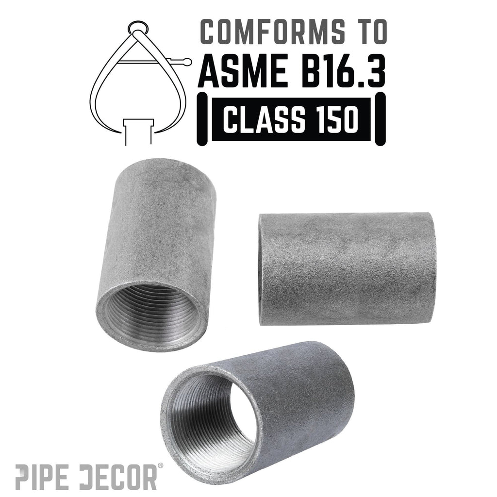 1/4 in. Black Merchant Coupling