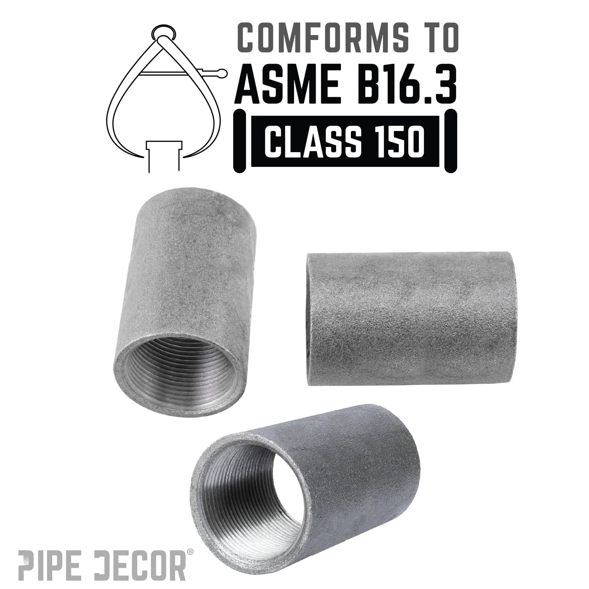 1/4 in. Black Merchant Coupling